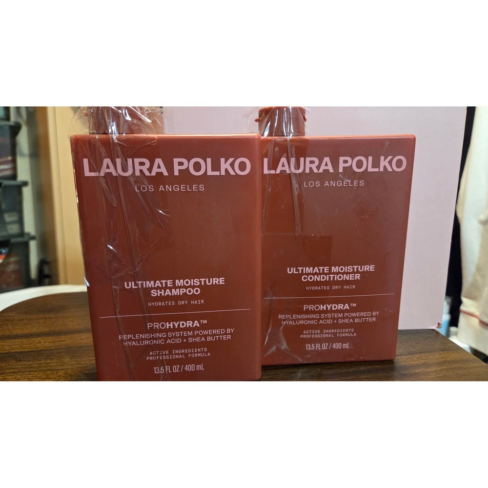 Laura Polko Ultimate Moisture Shampoo & Conditioner Set 13.5oz ProHydra Duo